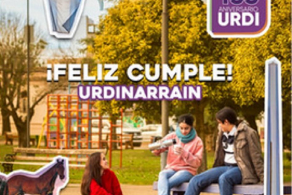 Urdinarrain celebra 135 años con actividades para toda la familia