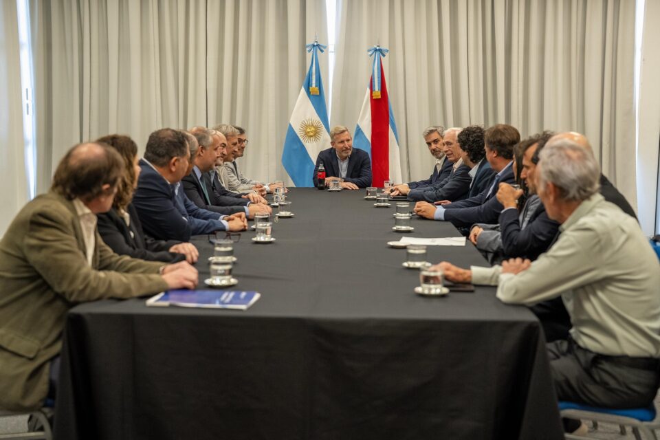 Frigerio recibió a autoridades de la UIA y la UIER en la antesala de la Jornada de la Industria