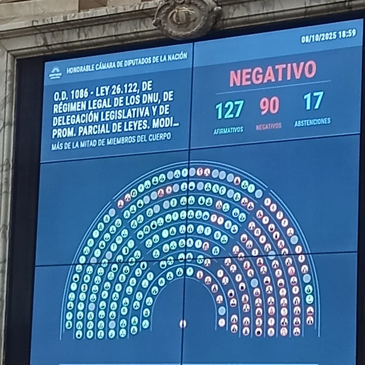 Por qué el proyecto que regula los DNU volvió al Senado tras perder la mayoría en el artículo 3
