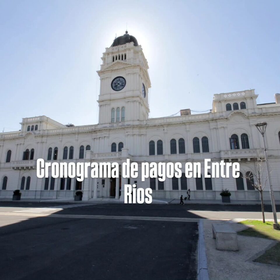 Comienza cronograma de pagos Comienza cronograma de pagos