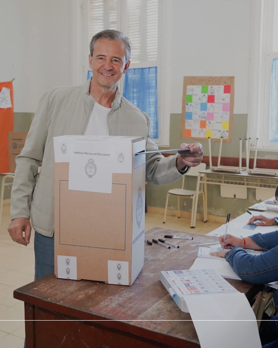 Bahl votó e instó a que “toda la ciudadanía concurra a las urnas” Bahl votó e instó a que “toda la ciudadanía concurra a las urnas”
