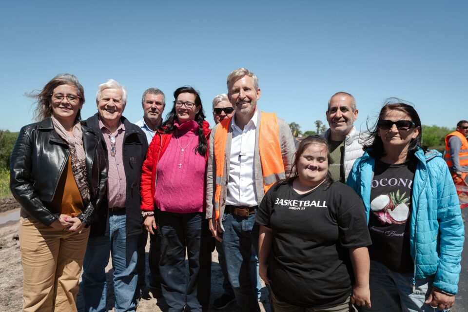 En Gualeguaychú, Frigerio destacó el progreso en la reparación y mejoras de la ruta 20