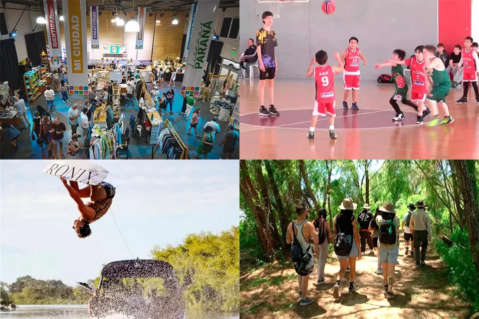 Presentaron la agenda de actividades por el fin de semana XXL en Paraná