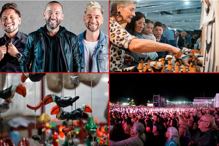 Esta noche finaliza la 41° Fiesta Nacional de la Artesanía en Colón: La K’onga cerrará al ritmo del cuarteto